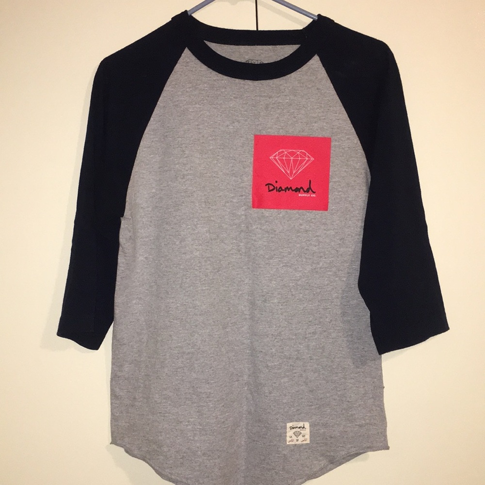 Diamond Supply Co Baseball Tee